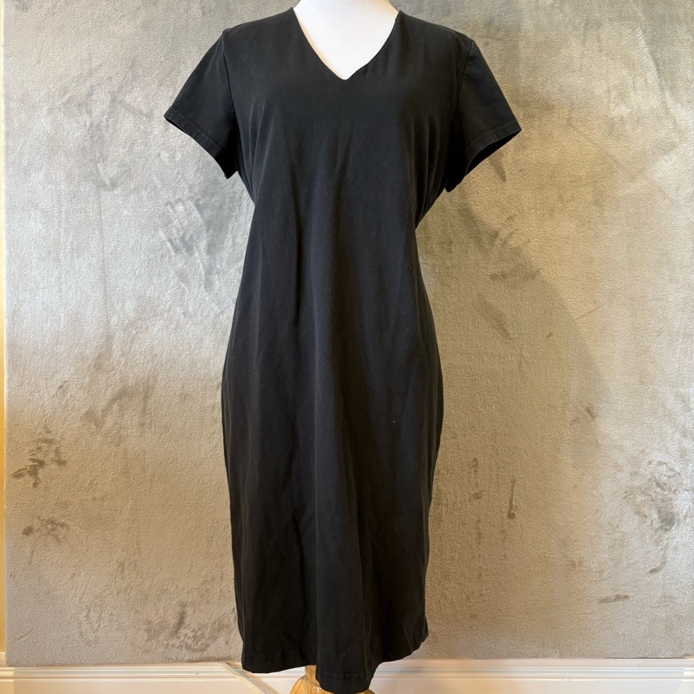 Motherhood Maternity Black V-Neck Dress